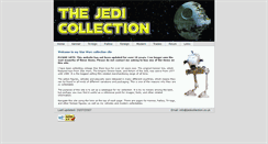 Desktop Screenshot of jedicollection.co.uk