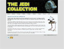Tablet Screenshot of jedicollection.co.uk